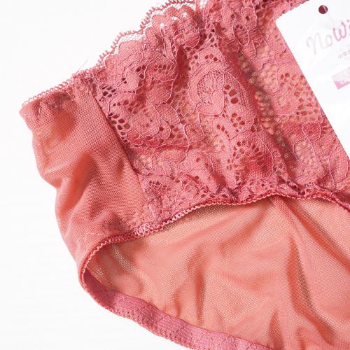 Deep V sexy lace hem, thin and comfortable to gather, with adjustable back and matching underwear pants