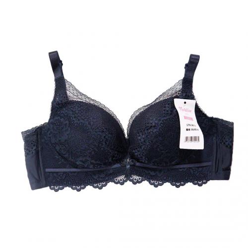 Light oxygen series, lace back breathable gathering without steel ring underwear