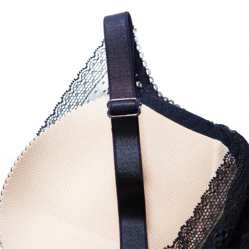 Light oxygen series, lace back breathable gathering without steel ring underwear