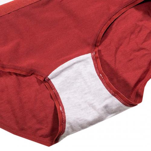 Leyi breathable antibacterial pure cotton underwear - mid waist