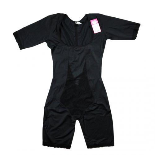 Focus on abdominal slimming, body shaping, and body shaping clothing, repairing the mid sleeve style of the arms