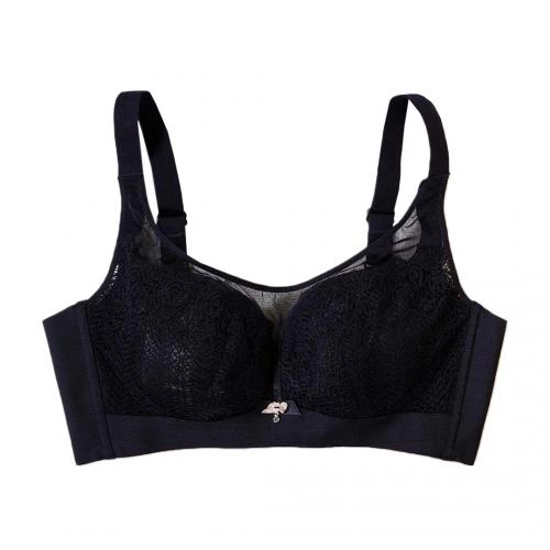 Zijing ultra-thin breathable latex underwire without steel ring underwear