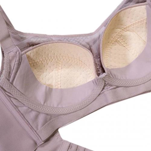 Zijing ultra-thin breathable latex underwire without steel ring underwear