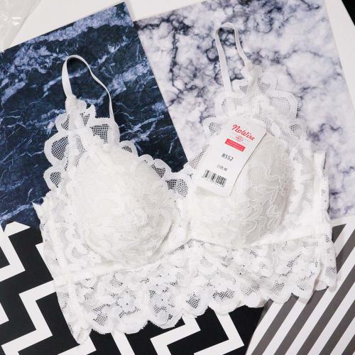 French sexy three-dimensional fixed cup without steel ring underwear