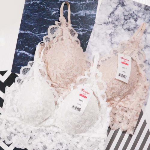 French sexy three-dimensional fixed cup without steel ring underwear