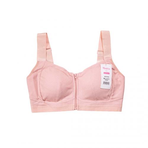 Front pull and back buckle flexible adjustment multifunctional non steel ring underwear - can hold breast milk