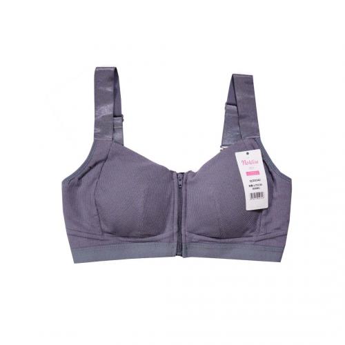Front pull and back buckle flexible adjustment multifunctional non steel ring underwear - can hold breast milk