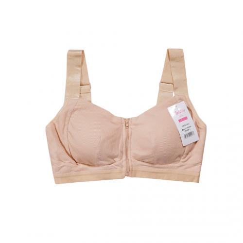 Front pull and back buckle flexible adjustment multifunctional non steel ring underwear - can hold breast milk