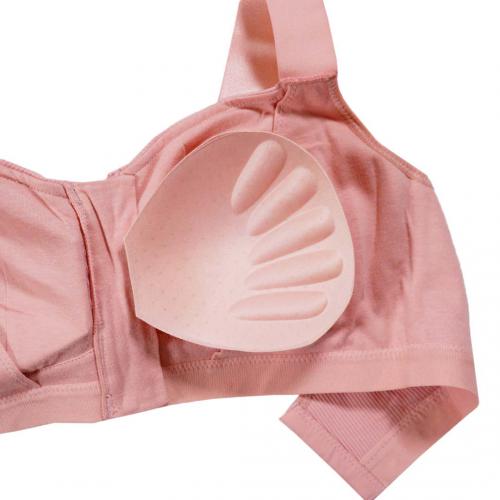 Front pull and back buckle flexible adjustment multifunctional non steel ring underwear - can hold breast milk