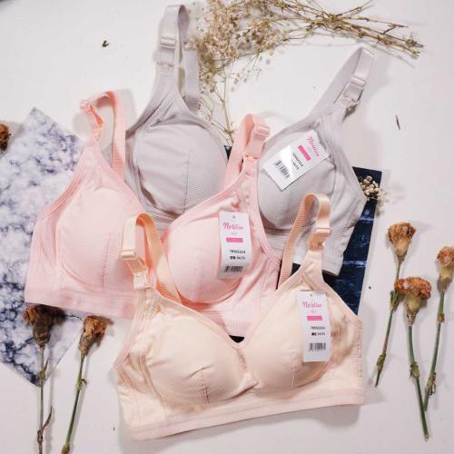 Mommy's favorite, pure cotton convenient nursing underwear with open buttons