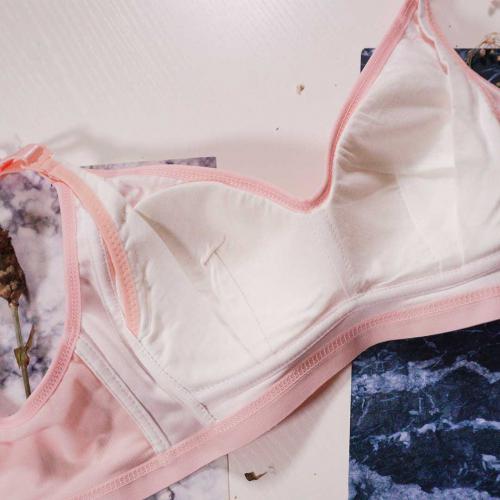 Mommy's favorite, pure cotton convenient nursing underwear with open buttons