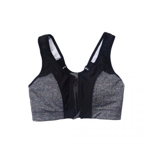 Latest edge wrapped professional high-strength gathering shock-absorbing bra without steel ring inner cup sports bra