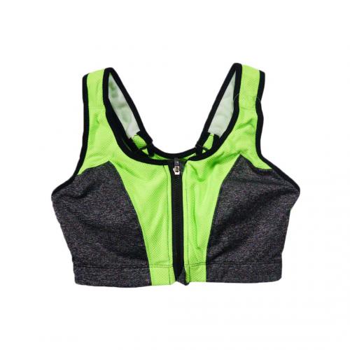 Latest edge wrapped professional high-strength gathering shock-absorbing bra without steel ring inner cup sports bra