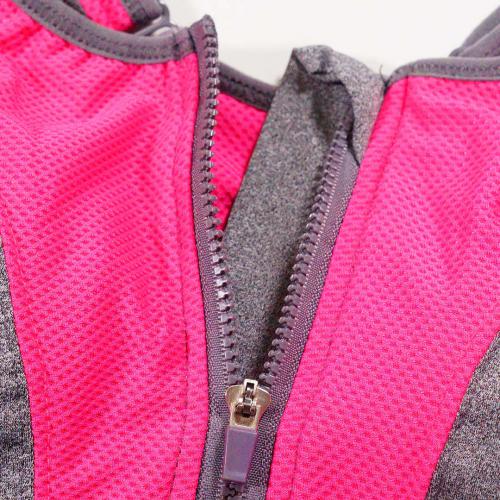 Latest edge wrapped professional high-strength gathering shock-absorbing bra without steel ring inner cup sports bra