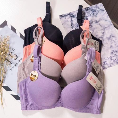 素面咖啡紗吸濕排汗無痕 T－Shirt Bra