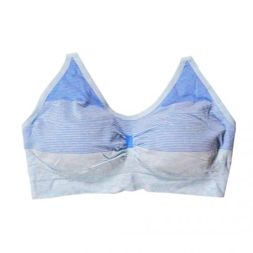 Taiwan Patent Health Breathable Cup - Breathable Small Fresh Steel Ring Free Sports Underwear 4-piece Set [2019 New Color]