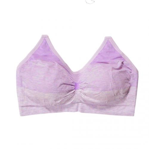 Taiwan Patent Health Breathable Cup - Breathable Small Fresh Steel Ring Free Sports Underwear 4-piece Set [2019 New Color]