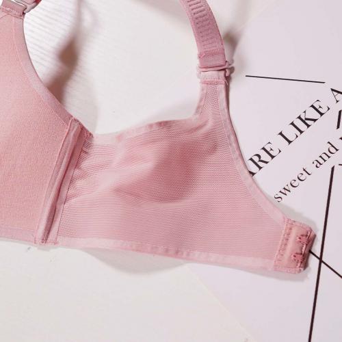 Non marking, non steel ring one-piece deep V-gathered underwear - two row buckle
