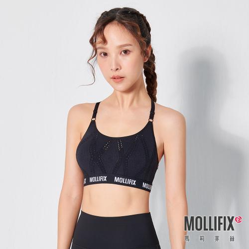 【MOLLIFIX】A++美背交織舒心BRA - 無鋼圈