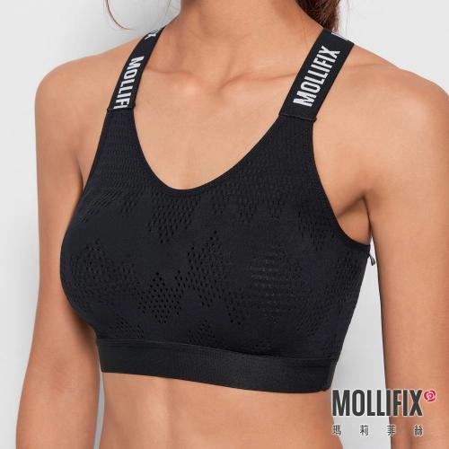 MOLLIFIX A++Cross Adjustable Shoulder Strap Breathing BRA