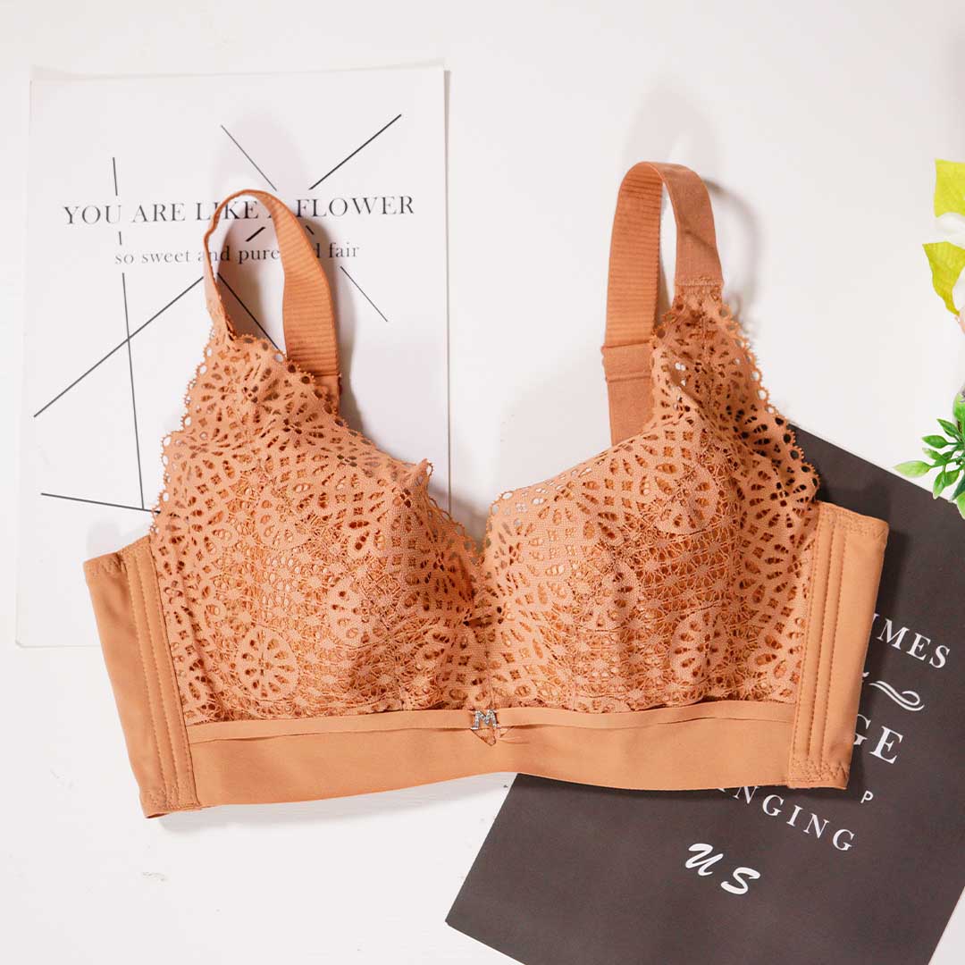 Silk cotton memory tote no feeling French adjustable underwear - French large cover CD cup exclusive