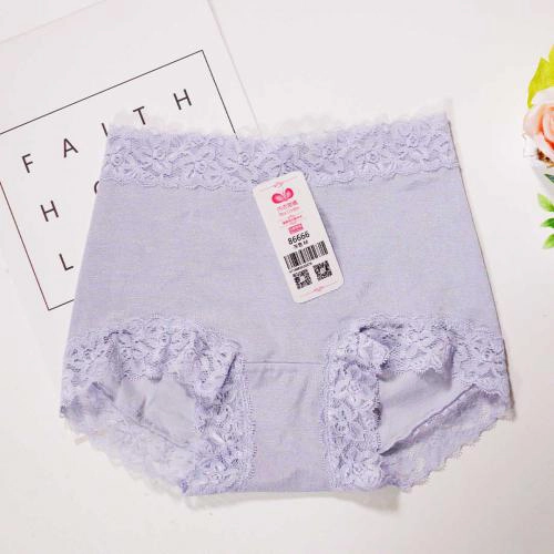Outer silk and inner cotton express moisture wicking, gentle and breathable, comfortable underwear