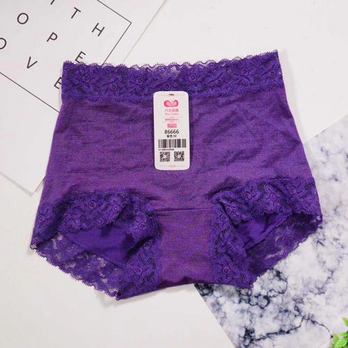 Outer silk and inner cotton express moisture wicking, gentle and breathable, comfortable underwear
