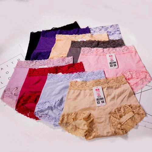 Outer silk and inner cotton express moisture wicking, gentle and breathable, comfortable underwear