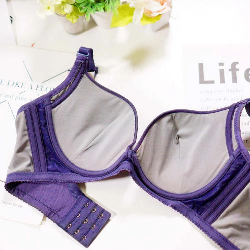 Plain coffee gauze super bag, super comfortable, zero heart deep V underwear