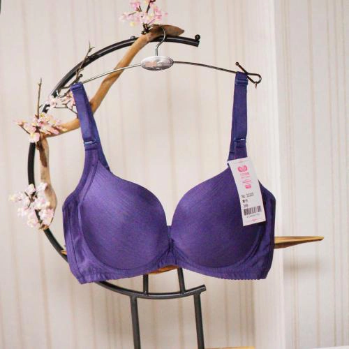 Plain coffee gauze super bag, super comfortable, zero heart deep V underwear
