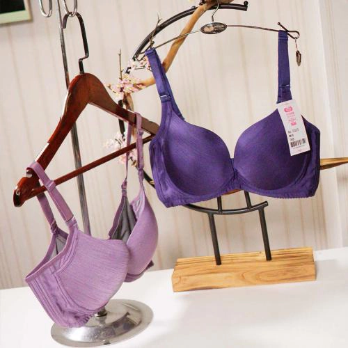 Plain coffee gauze super bag, super comfortable, zero heart deep V underwear