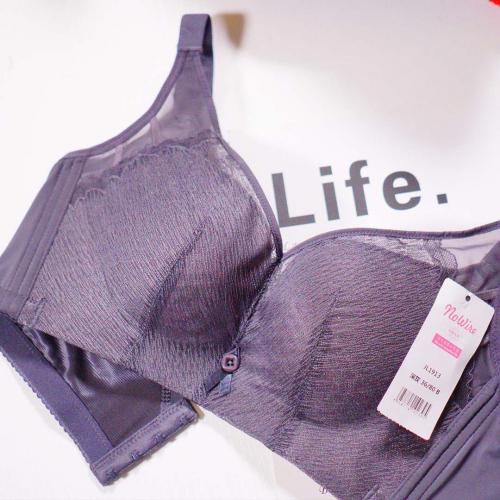 Comfortable Down Cotton Thin B Cup Adjusted Double Breasts Anti Expansion Non Steel Rim Underwear (NZ8908)