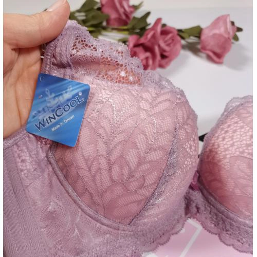 Cool U Back Breathable Hole Cup Fat Nourishing Underwear - Soft Steel Ring