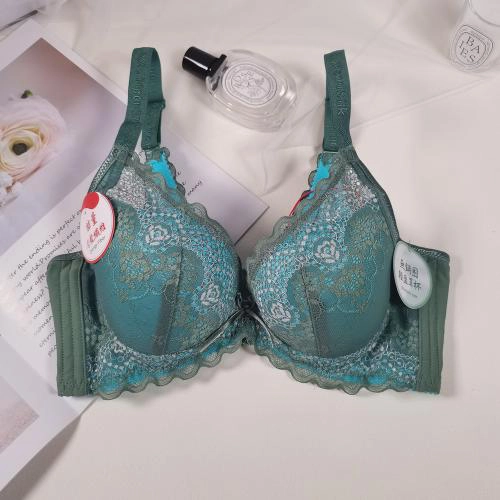 【 Easy to wear without steel rim 】 Cool coffee gauze low spine deep V-underwear