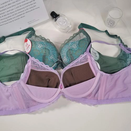 【 Easy to wear without steel rim 】 Cool coffee gauze low spine deep V-underwear