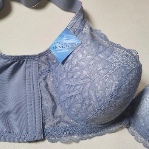 Cool U Back Breathable Hole Cup Fat Nourishing Underwear - Soft Steel Ring