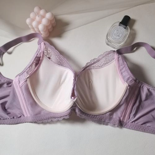 Cool U Back Breathable Hole Cup Fat Nourishing Underwear - Soft Steel Ring