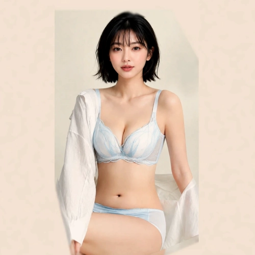 晨光柔和蕾絲軟鋼圈調整型內衣 - 鋼圈