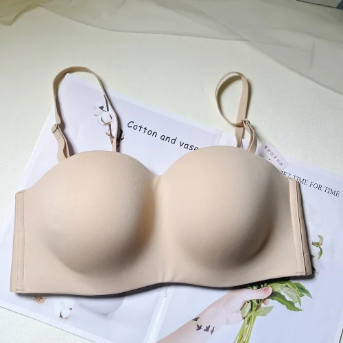 創新軟鋼圈無肩帶多功能內衣(豐滿女士必備)
