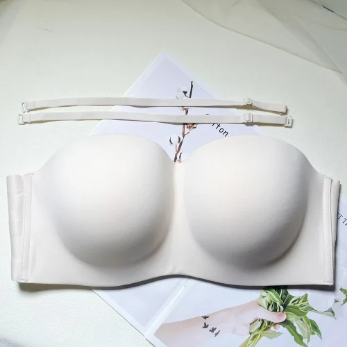 創新軟鋼圈無肩帶多功能內衣(豐滿女士必備)