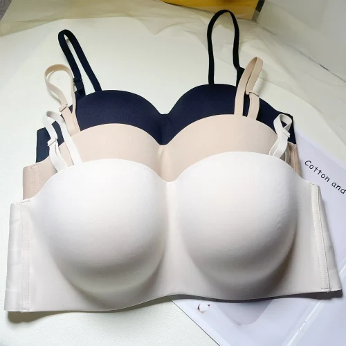 創新軟鋼圈無肩帶多功能內衣(豐滿女士必備)