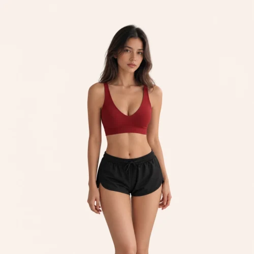 雲感零溫差記憶棉深V BRA